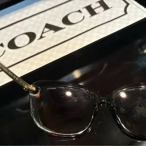 New Coach HC8229 L004 548513 Dark Tortoise Sunglasses Coach | Accessories | New Coach Hc8229 L04 54853 Dark  main image 4